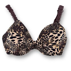 Natori Leopard Print Bra